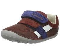 Clarks Tiny Zakk, Unisex Baby Krabbelschuhe, Braun (Brown Leather), 17.5 EU (2 Baby UK)