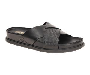 Clarks TORFORD CROSS 26181382 7 schwarz - bequeme Sandale für Herren - Größe 44