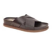 Clarks Herren Torford Cross Schiebe-Sandalen, Brown Leather, 39.5 EU