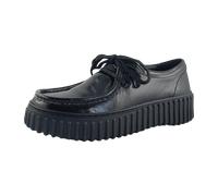 Clarks Torhill Bee Mokassin Schuhe schwarz Lack 26179111 für Damen, schwarz, Größe 37 ½ EU / 4,5 UK