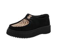 Clarks Torhill Bee Schuhe Mokassin schwarz Leo 26181189 für Damen, schwarz, Größe 41 ½ EU / 7,5 UK