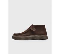 Stiefelette CLARKS "Torhill High", Herren, Gr. 41,5, braun (dunkelbraun), Leder, Schuhe Stiefelette, im klassischen Design (20520426-41,5) dunkelbraun