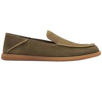 Clarks Herren Clarkbay Step Flacher Slipper, Olive Suede, 39 1/2 EU