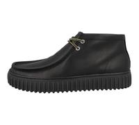 Clarks Torhill Hi Mens Black Leather, 9.5