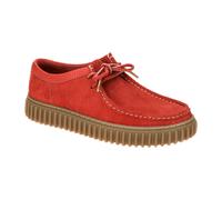 Clarks TORHILL LO 26180908 7 rot - bequeme Halbschuhe für Herren - Größe 44