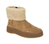 Clarks Torhill Turn Winter Stiefelette braun tan Plateau 26179563 für Damen, braun, Größe 40 EU / 6,5 UK