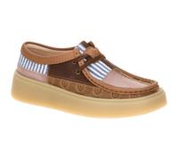Clarks TORVIEW 26186493 4 braun - bequeme Halbschuhe für Damen - Größe 41