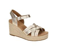 Clarks Tuscan Cross Womens Cream Leather, 4.5