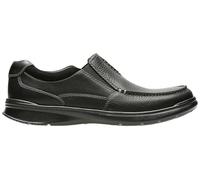 CLARKS Un Aldric Park Mens Black Leather, 8.5