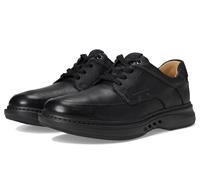 Clarks - - Un Briley Schnürschuhe für Herren, Kolorit Black Leather, Größe: 47 EU X-Weit
