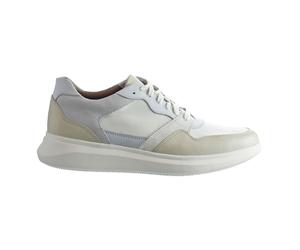 Clarks Un Globe Run Herren White Trainer EU 44 / UK 9.5