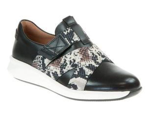 CLARKS Un Rio Strap Black Combi Schwarz - Gr. - 50