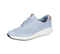 Clarks Un Rio Tie Sneakers Schuhe hellblau für Damen, blau, Größe 41 EU / 7 UK
