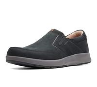 Clarks Un Trail Step, Slipper, Schwarz (Black Nubuck -), 41 EU (7 UK)