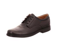 Clarks Shoes Un Aldric Lace Schuhe EU 44 1/2 Black Leather