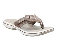 Clarks Brinkley Jazz Flip-Flop für Damen, beige, 38 EU