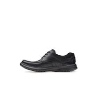 Clarks Herren Cotrell Edge Derby, Schwarz (Blk Smooth Lea-), 43 EU