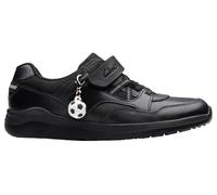 CLARKS Unisex Daze Kick K Shoes, Black, 33 EU