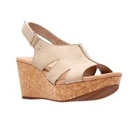 Clarks Unisex-Erwachsene Annadel Bari Plateau, Sandfarbenes Nubuk, 43 EU