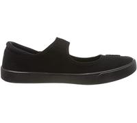 Clarks Unisex Kinder Hopper Go Geschlossene Ballerinas, Schwarz (Black Fabric), 28.5 EU