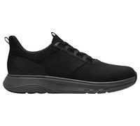 CLARKS Unisex Motion Trek LX Shoes, Black Leather, 43 EU