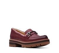 Clarks Unisex Orianna Bit Sneaker, Burgundy L, 0 US Women
