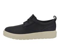 CLARKS Unisex Polden Lace Shoes, Navy Leather, 42 EU