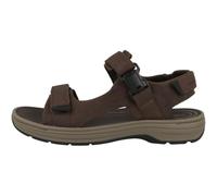 Clarks Herren Saltway Edge Leder Dark Brown Sandalen 44.5 EU