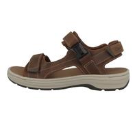 Clarks Unisex Saltway Edge Sandal, Light Tan Lea, 41.5 EU