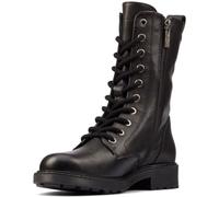 Clarks Unisex-Sneaker im Orinoco2-Stil, schwarzes Leder, Größe 38