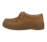 CLARKS Unisex Torhill Bee Shoes, Light Tan Nubuck, 37.5 EU