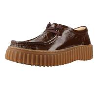 Clarks Torhill Bee Mokassin Schuhe braun Lack 26186667 - Größe 39