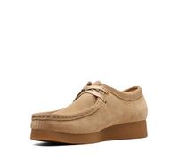 CLARKS Unisex WallabeeEVOSh Shoes, Dark Sand Suede, 37 EU