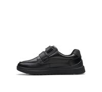 Clarks Urban Solo O Childrens Black Leather, 9.5