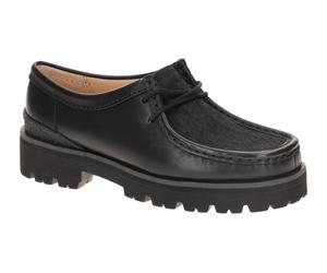 Clarks Walla Yukoner Mokassin Schuhe schwarz 26186505 - Größe 37