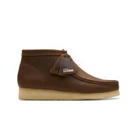 Clarks Wallabee Leather Herren Bienenwachs Braune Stiefel-UK 6 / EU 39.5
