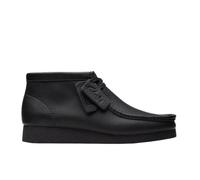 Clarks Wallabeeevo Bt Chukka Boot für Herren, Schwarzes Leder, 44.5 EU