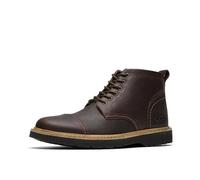 Clarks Weltridge Herren Stiefel mit Reißverschluss, Dunkelbraunes Leder, 10.5