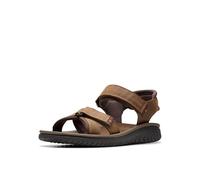 Clarks Wesley Shore Sandal Herren, Bienenwachs Leder, 44.5 EU