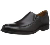 Clarks Herren Whiddon Step Slipper, Dunkelbraunes Leder, 43 EU