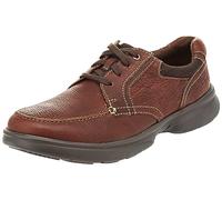 Clarks Whiddon Wing Mens Black Leather, 7