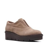 Clarks Women's Airabell Sky, Pebble Veloursleder, 40 EU