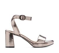 Clarks Women's Ambyrlyn Bay Pump, Gun Metal Synthetic, 41 EU