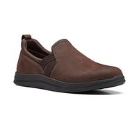 Clarks Damen Breeze Bali Loafer Flat, Braunes Synthetikmaterial, 40 EU