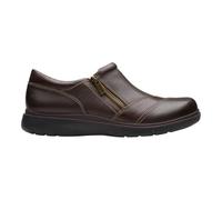 Clarks Originals Damen-Loafer Certina Pure – Slip-on, dunkelbraunes Leder – Größe 38 EU