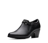 Clarks Women's Emily 2 Erin Pump, Schwarz Leder, 41.5 EU