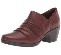 Clarks Emily Cove Damen-Pumps, Dark Tan Leder, 41 EU