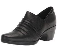 Clarks Emily Cove Damen, Schwarz Leder, 42.5 EU