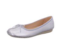 Clarks WOMENS für Damen, silber, Größe 37 ½ EU / 4,5 UK
