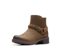 Clarks Damen Hearth Kaylie Stiefelette, Pilzölig, 39.5 EU